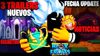 LOCURA😵‍💫 3 NUEVOS TRAILERS y POR FIN la DRAGON UPDATE🐲🔥BLOX FRUITS [upl. by Lytle602]