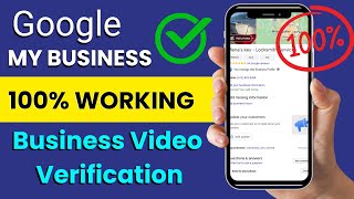 100 Verified Google Business Profile with Business Video  Google My Business kaise verify karein [upl. by Louis]