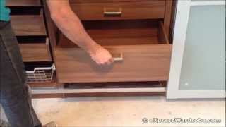 IKEA Komplement Interior Chest of 3 Drawers for Pax Wardrobes [upl. by Hoseia658]