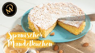 Spanischer Mandelkuchen ohne Mehl  Gató de almendra  mallorquinischen Spezialität [upl. by Junina]