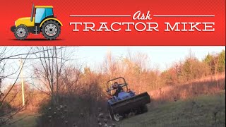 How Steep a Slope Can I Take My Tractor On Without Rolling it Over [upl. by Kenwrick423]