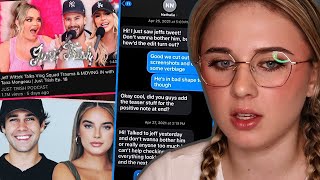 Jeff and Trisha EXPOSE David Dobrik and Natalie Noel its bad [upl. by Alyt]