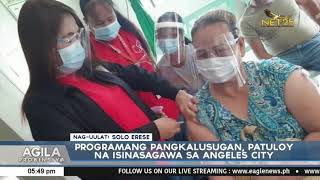 Programang pangkalusugan patuloy na isinasagawa sa Angeles City [upl. by Enieledam]