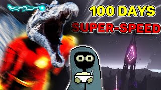 Dinosaurs Have SUPER SPEED  ARK 100 Days [upl. by Weitman]