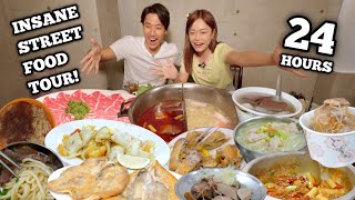 24 HOURS INSANE TAIPEI FOOD TOUR ft xiaohuifoodie   TOP 10 MUST EAT IN TAIPEI TAIWAN [upl. by Vlad]