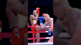 Catch the roundhouse  elbow the knee muaythai kickboxing mma ufc [upl. by Adamik]