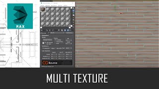 3Ds Max Hướng dẫn sử dụng MultiTexture cho vật liệu [upl. by Nnayar182]