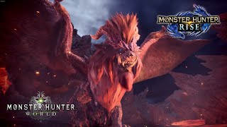 Teostra Theme Mix MHW  MHR [upl. by Willette234]