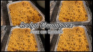 Como hacer Arroz con Gandules para muchas Personas [upl. by Pastelki904]