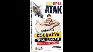 Mehmet Eğit 2024 KPSS Haritalarla Atak Coğrafya Soru Bankası [upl. by Skurnik]