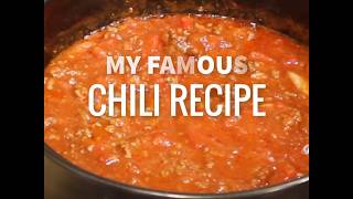 How to Make an Award Winning Chili Recipe  MY HEAVENLY RECIPES [upl. by Ennayt53]