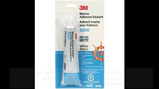 User Review 3M Marine Adhesive Sealant 5200 05203 – Permanent Bonding and Sealing for Boats [upl. by Ynneg]