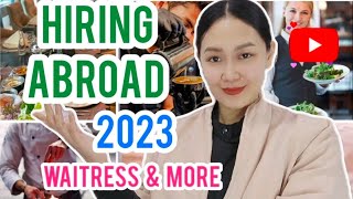 Hiring Abroad 2023 POEA VERIFIEDgracechua9213 trendingvideo job [upl. by Fuld]