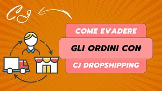 Come evadere gli ordini con CJ Dropshipping Tutorial Shopify ITA [upl. by Mahau903]