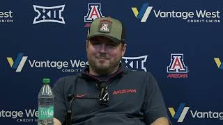 Arizona Football Press Conference  Matt Adkins [upl. by Robinson956]