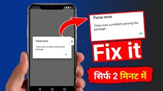 Parse error fix android  There was a problem parsing the package  How to fix Parse error [upl. by Repsaj]