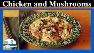 How to cook Chicken and Pasta with Mushroom Velouté Sauce [upl. by Maunsell859]