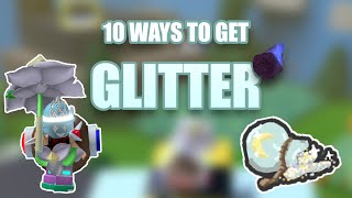 10 QUICKEST WAYS TO GET GLITTER  BEESWARM [upl. by Phaidra]