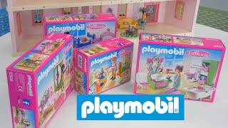 4 extensions de la Playmobil Dollhouse  Démo en français HD FR [upl. by Litta]