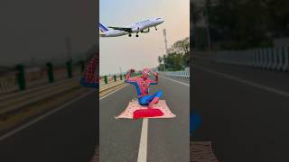 Dhoom macha le 😂😂 shorts funnyvideo trendingshorts shortsfeed spiderman viralvideo [upl. by Edithe184]