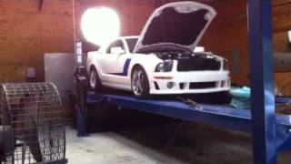 2008 Roush 428R screamin on the dyno [upl. by Nostaw620]