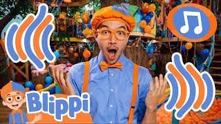 Wiggle Wiggle Wiggle  Blippi  Dance Party Songs 2024 🎤 Sing and Dance Along 🎶 [upl. by Uyr667]