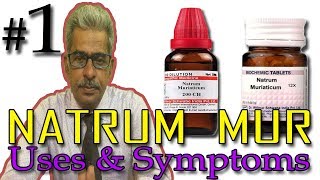 Natrum Mur in Hindi Part 1  Uses amp Symptoms in Homeopathy by Dr PS Tiwari [upl. by Carmelo]