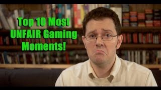 Top 10 Most Unfair Gaming Moments  AVGN Clip Collection [upl. by Ayojal]