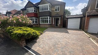 Block Paving Driveway and Patio Transformation Surrey [upl. by Ayam]