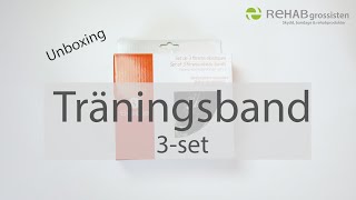 Unboxing av Sveltus Träningsband 3set [upl. by Mast775]