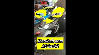 Mengubah arus ac ke dc pada motor vario [upl. by Ademordna826]