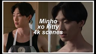 Minho 4K xo kitty HOTBADASS SCENEPACK [upl. by Enilekcaj]