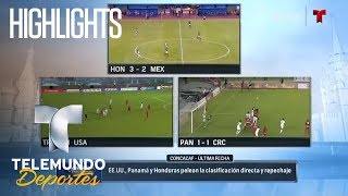 Highlights Cómo narrar 3 juegos simultáneos nivel Dios  Rumbo al Mundial Rusia 2018  Telemundo [upl. by Retsim]