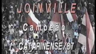 JEC CAMPEÃO CATARINENSE 1987 Gol do Nardela entrega da taça e volta olímpica [upl. by Aicsile963]