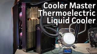 Cooler Master Thermoelectric Liquid Cooler gets even colder than normal CLCs [upl. by Mima]