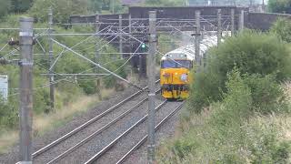 Stockport Crewe amp Acton Bridge 240824 Classes 4750565766676890 freighttrains locomotives [upl. by Merissa710]