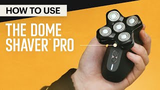 How To Use The Dome Shaver™ Pro by MANSCAPED [upl. by Erdnassac]