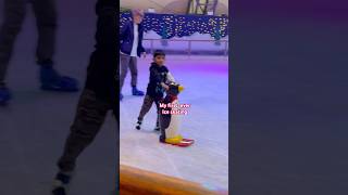 First ever ice skating practice 🥶⛸️😵 skate skatefunny rollerskating skaterguy skateboarding [upl. by Mixie]