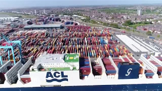 ACL Atlantic Star at Port of Liverpool [upl. by Uke262]