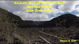 Kīlauea Iki Crater from the West Portal  Wide Open Vistas [upl. by Doty]