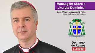 Domingo de Ramos  Mensagem sobre a Liturgia Dominical [upl. by Lanta]