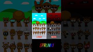 NormalampHorror Sprunki DuDiDam But They‘re All Brownsprunki incrediboxsprunki viralvideo dudidam [upl. by Rases]