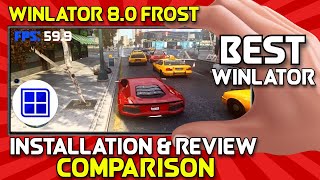 Winlator 80 Frost Mod  Review amp Big Performance Improved amp Comparison [upl. by Nicolis]