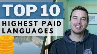 TOP 10 HIGHEST PAID LANGUAGES Freelance Translator [upl. by Atilem]