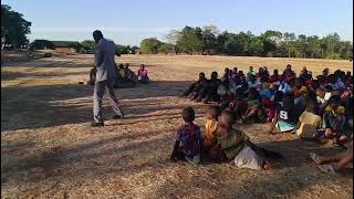 Rev Alexander Kambiri preaching at Mbomba Secondary School Ground in Malomo Ntchisi [upl. by Lemart]