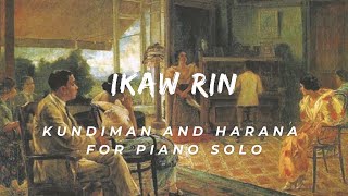 Nicanor Abelardo Ikaw Rin  Piano Solo [upl. by Nylkcaj943]