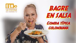 como preparar BAGRE EN SALSA comida típica colombiana 2021  how to prepare catfish in sauce [upl. by Annoyi]