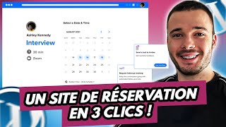 La solution la plus SIMPLE pour créer un site de réservation sur WordPress  Calendly [upl. by Analart619]