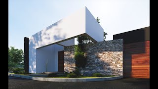 recorrido virtual ENSCAPE 3D  ARQUITECTURA DIGITAL [upl. by Hareehat]