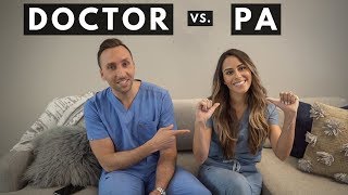 DOCTOR vs PA Physician Assistant  Q amp A [upl. by Atekihc]